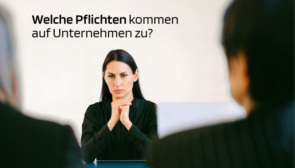 Welche Pflichten kommen auf Unternehmen zu?